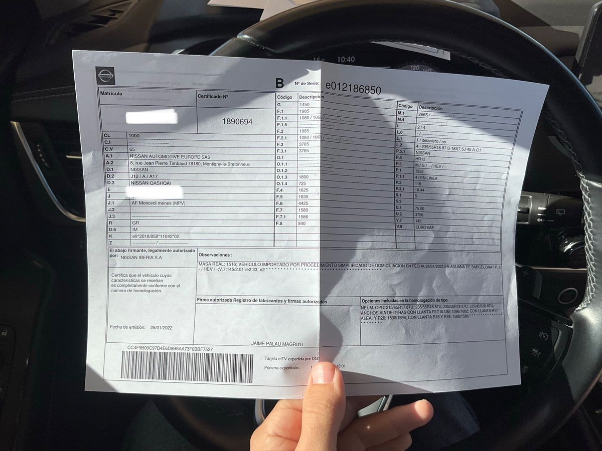 Nissan Qashqai d'occasion