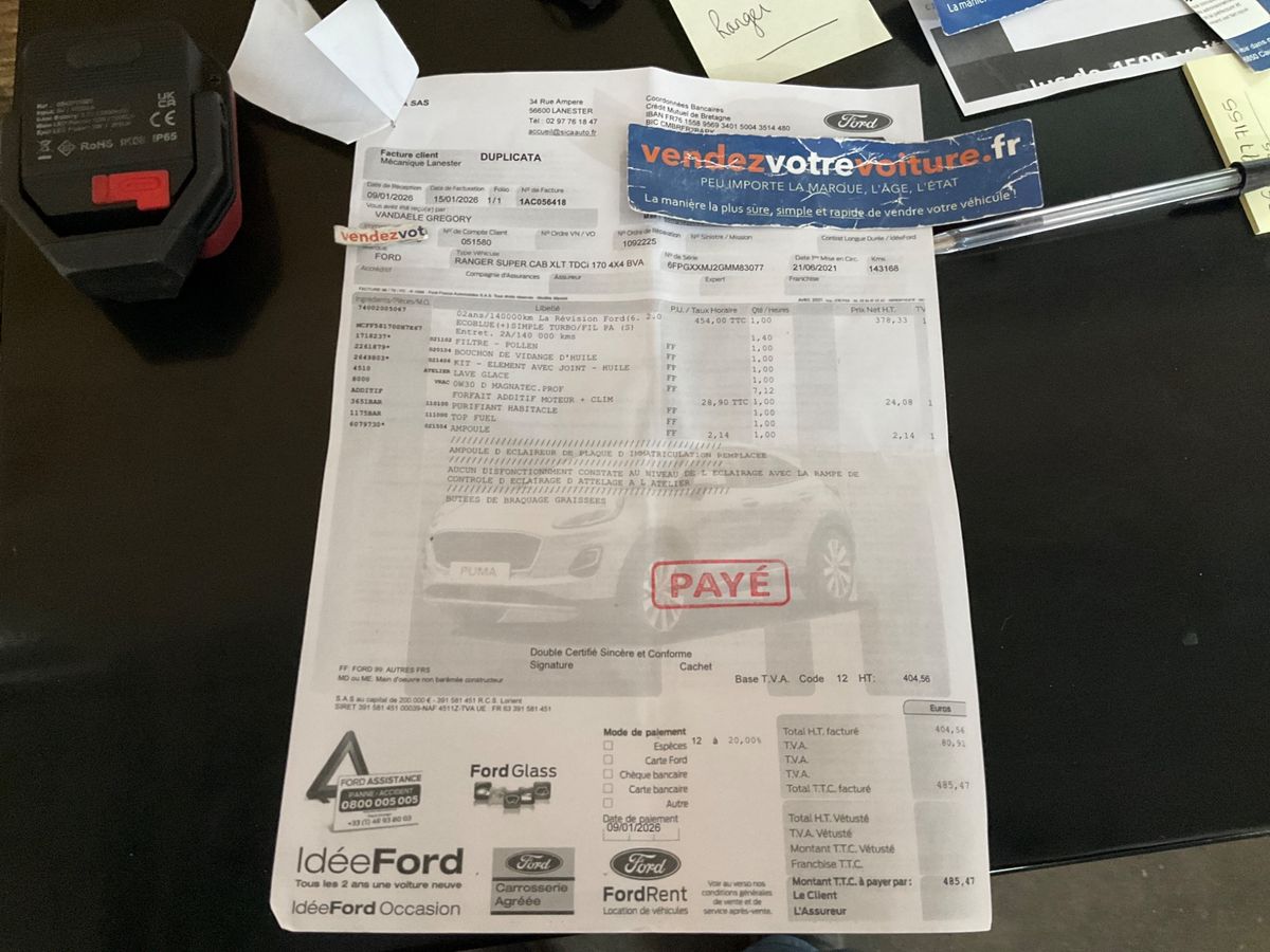 Ford Ranger 2021 — photo 25