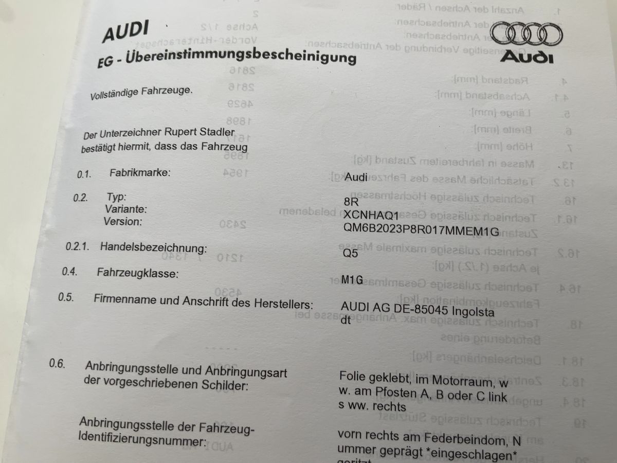 Audi Q5 d'occasion