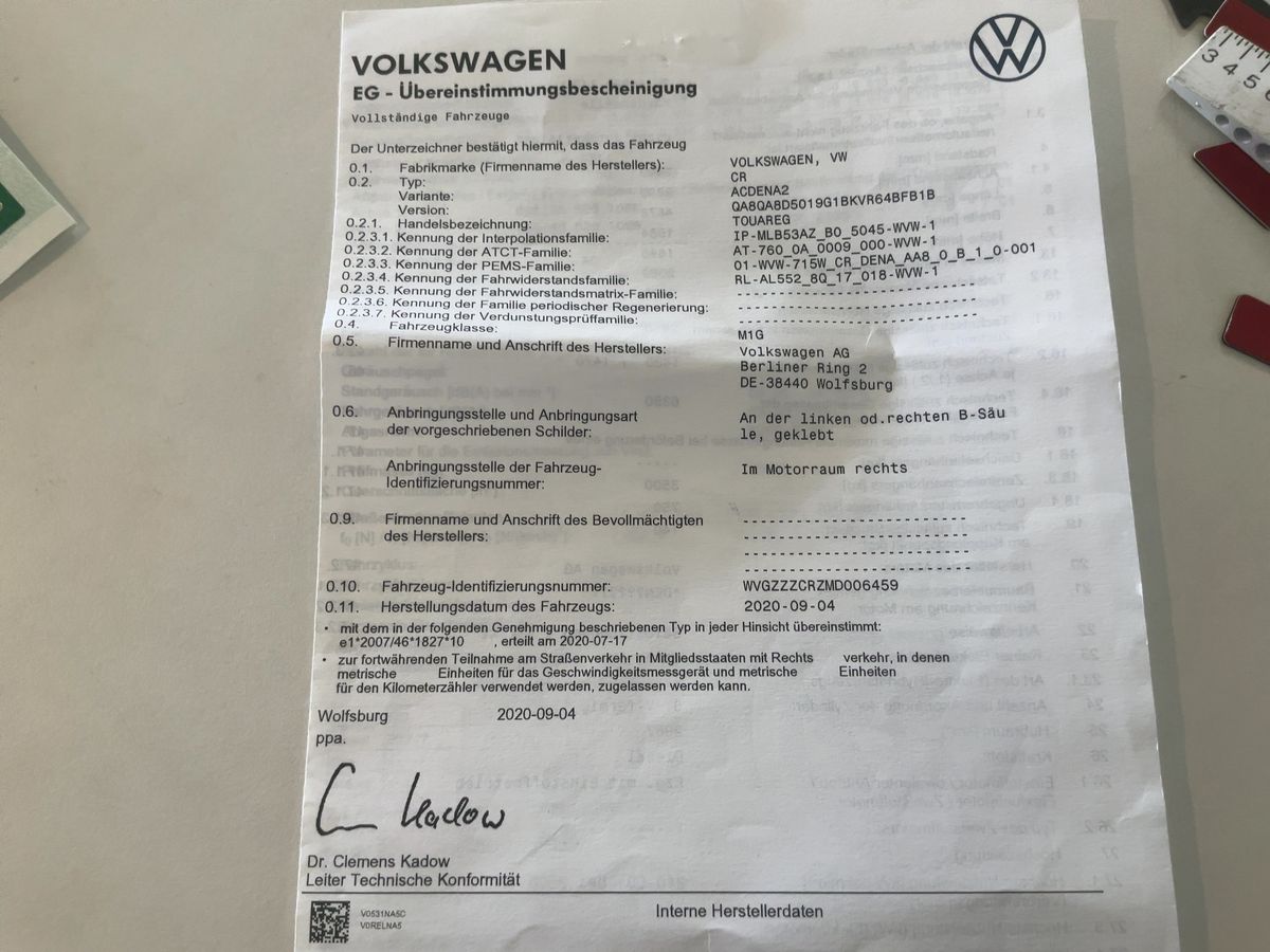 Volkswagen Touareg d'occasion