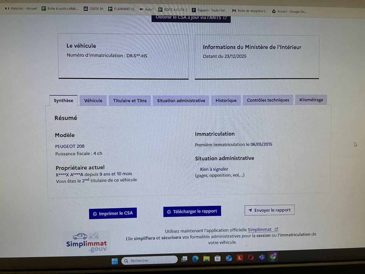 Peugeot 208 d'occasion