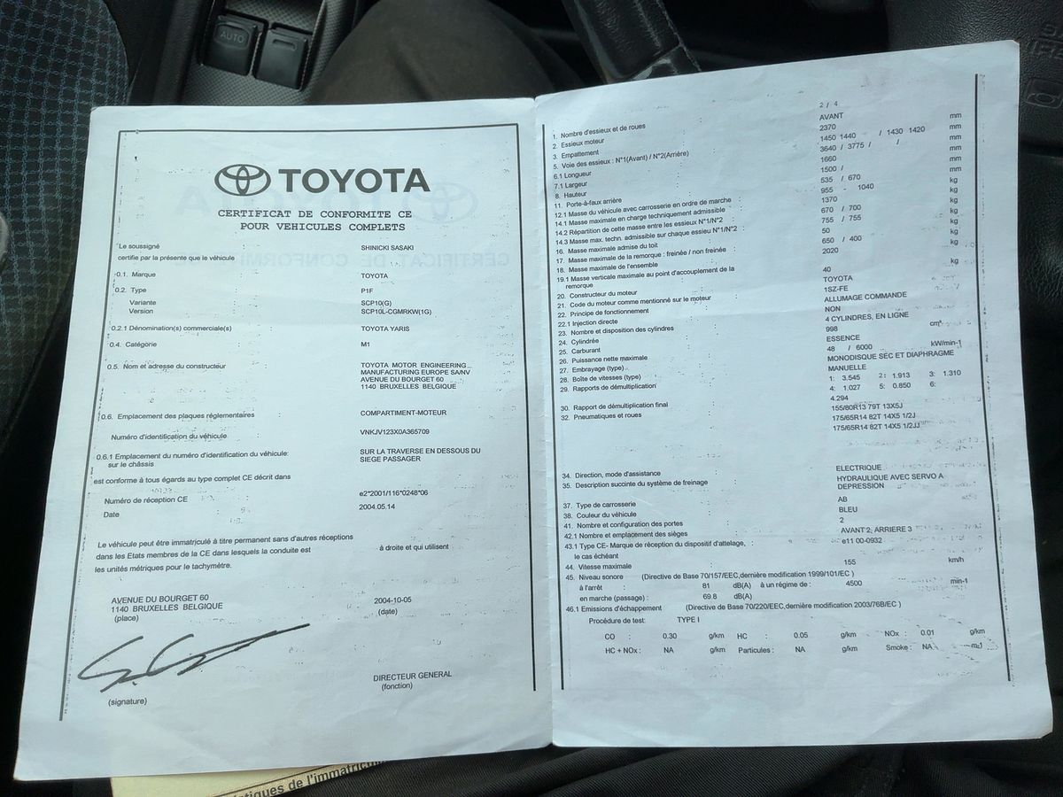 Toyota Yaris d'occasion