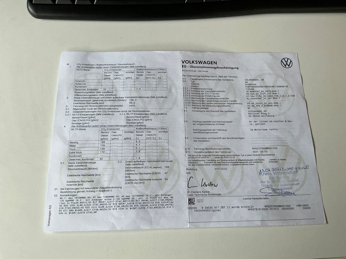 Volkswagen Tiguan d'occasion