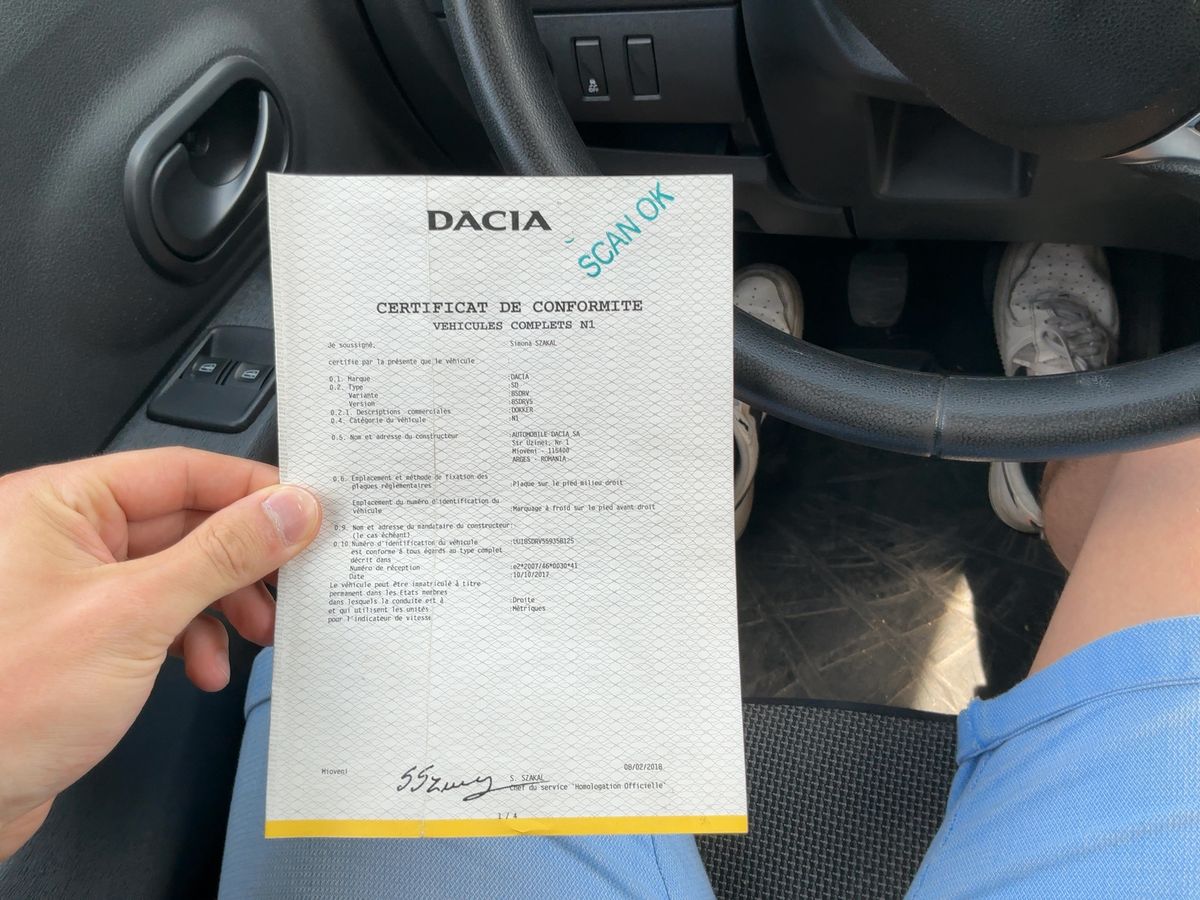 Dacia Dokker d'occasion