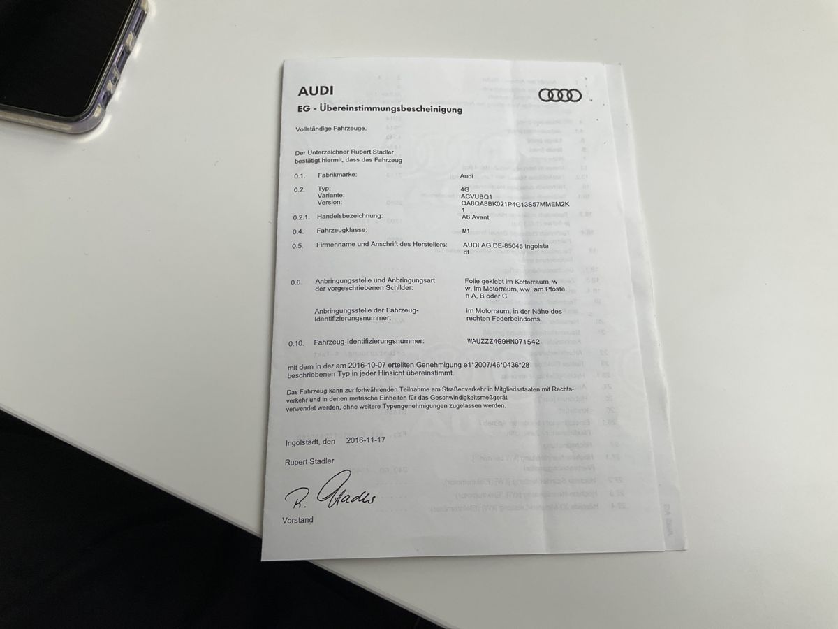 Audi A6 3.0 V6 TDI clean diesel quattro Competition