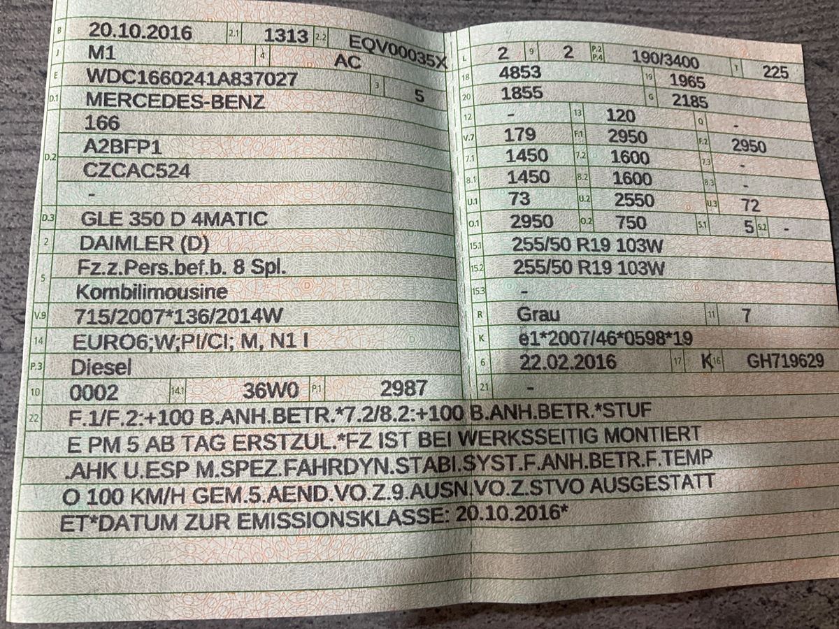 Mercedes-Benz GLE-Klasse d'occasion