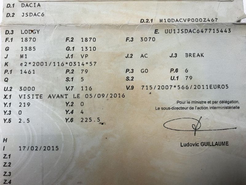 Dacia Lodgy 1.5 dCi Diesel Prestige — zdjęcie 15