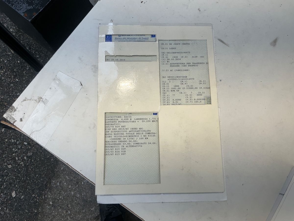 Dacia Lodgy d'occasion