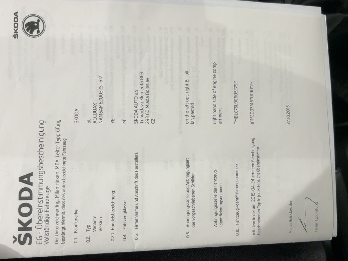 Skoda Yeti d'occasion