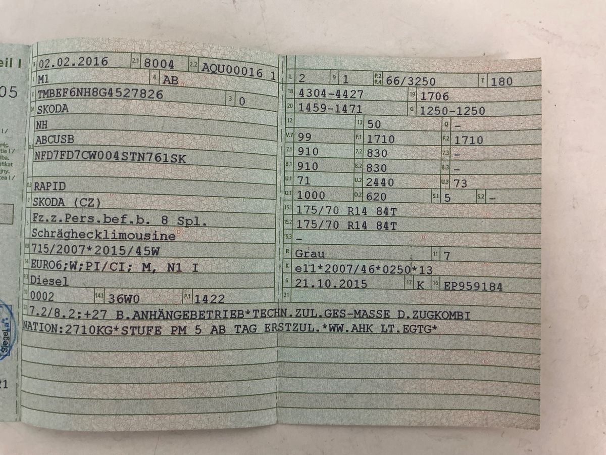 Skoda Rapid d'occasion