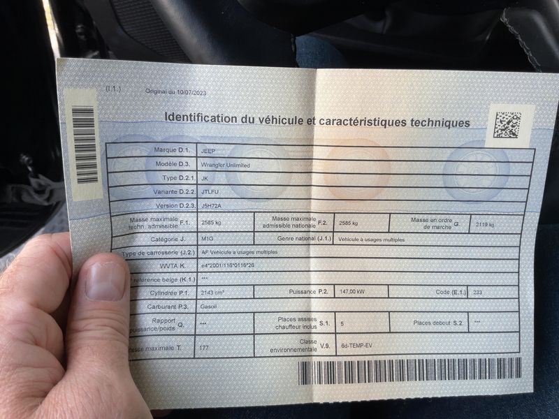 Jeep Wrangler Unlimited 2.2 CRDi Sport — zdjęcie 15
