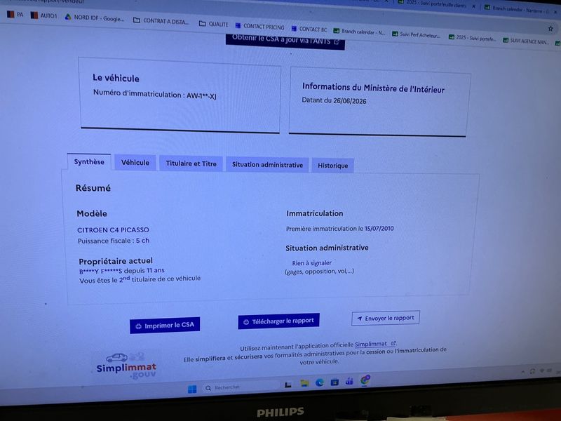 Citroen C4 Picasso 1.6 HDi Classique 2010 – снимка 6