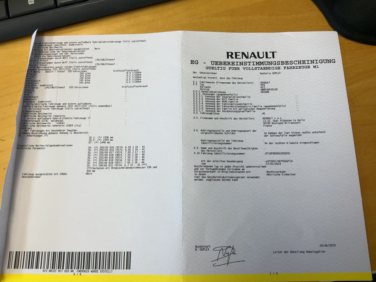 Renault Megane d'occasion