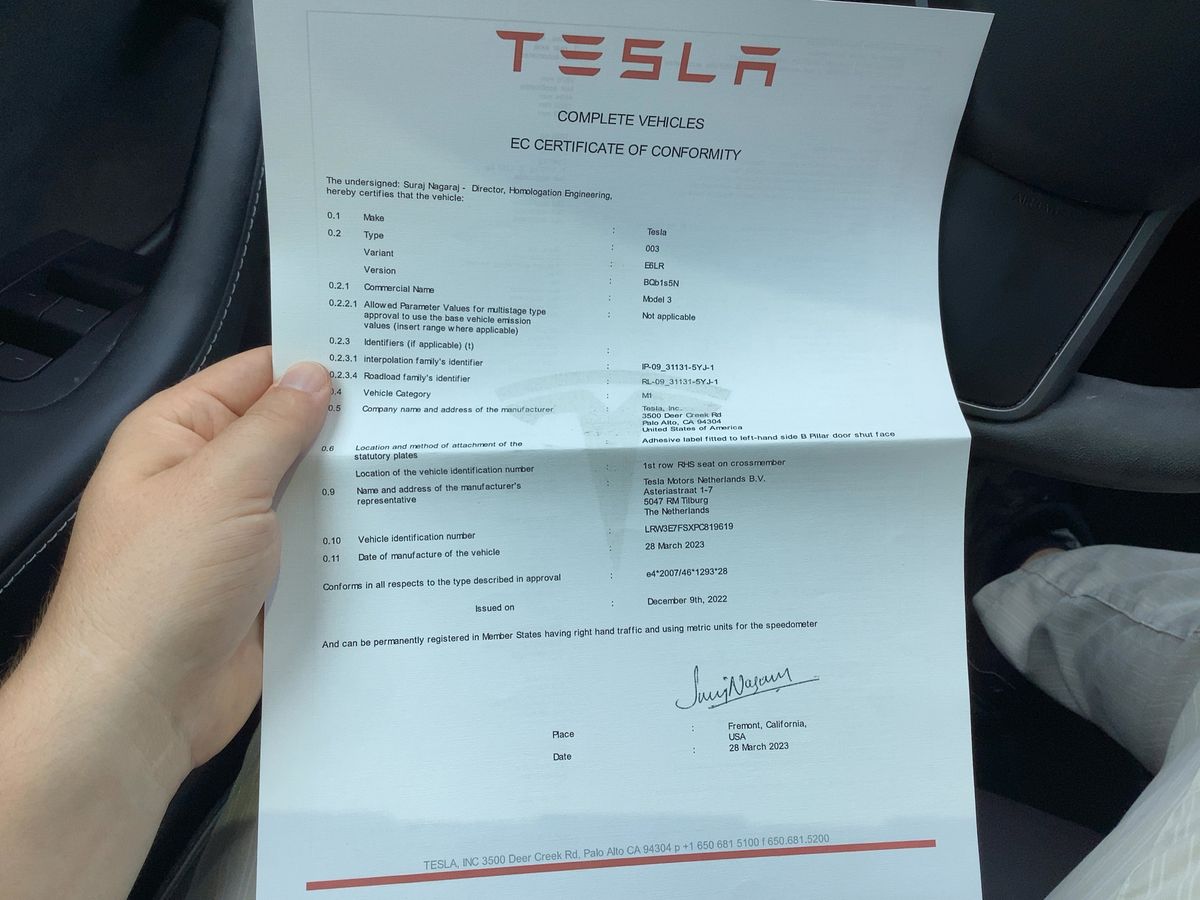 Tesla Model d'occasion