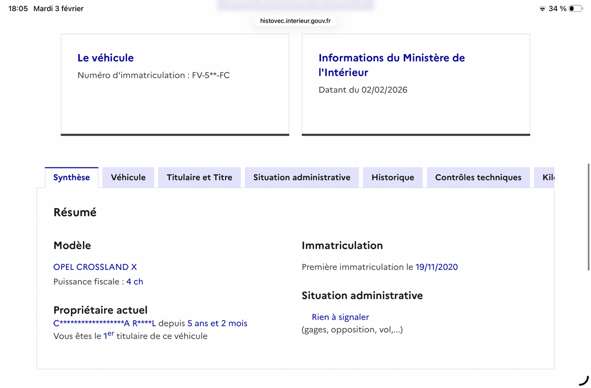 Opel Crossland d'occasion