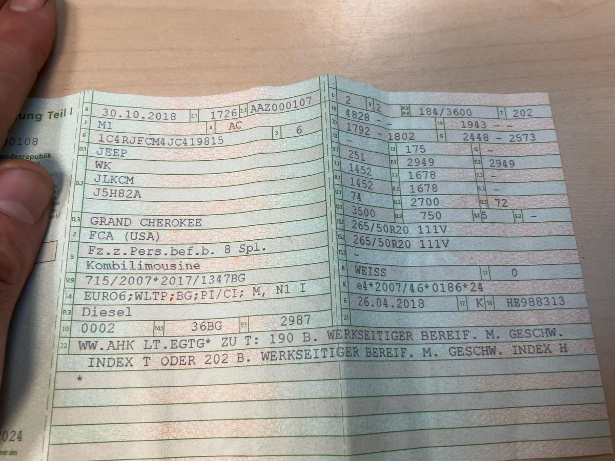 Jeep Grand d'occasion