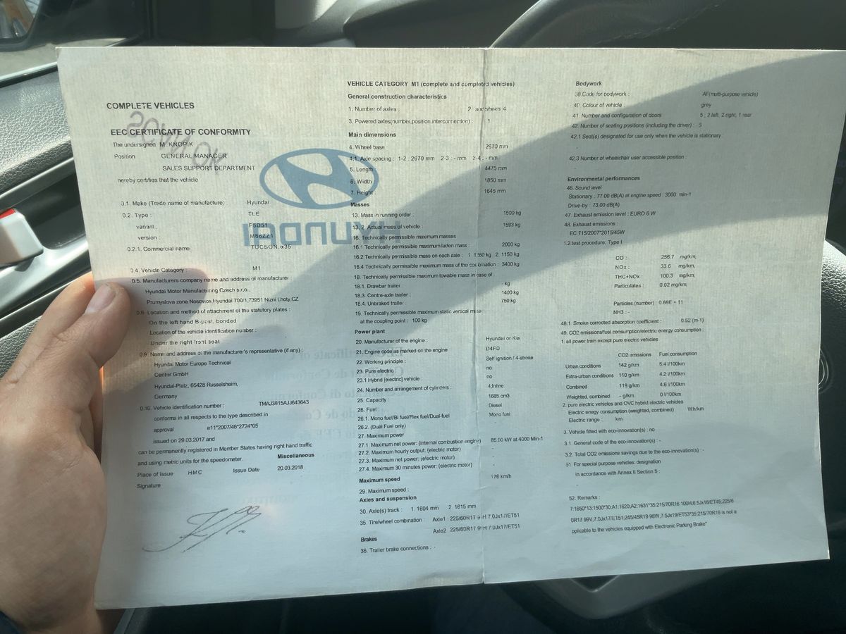 Hyundai Tucson d'occasion