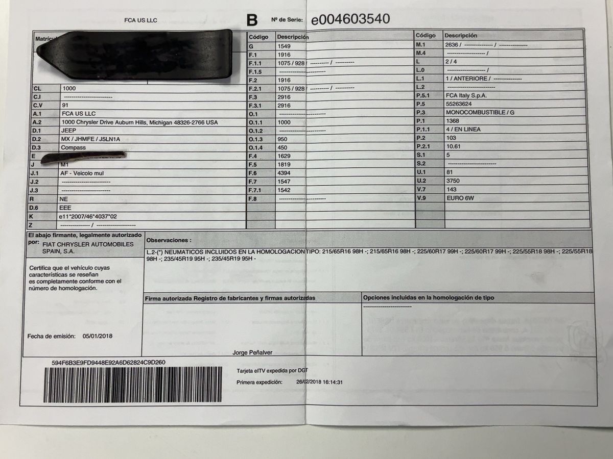 Jeep Compass d'occasion