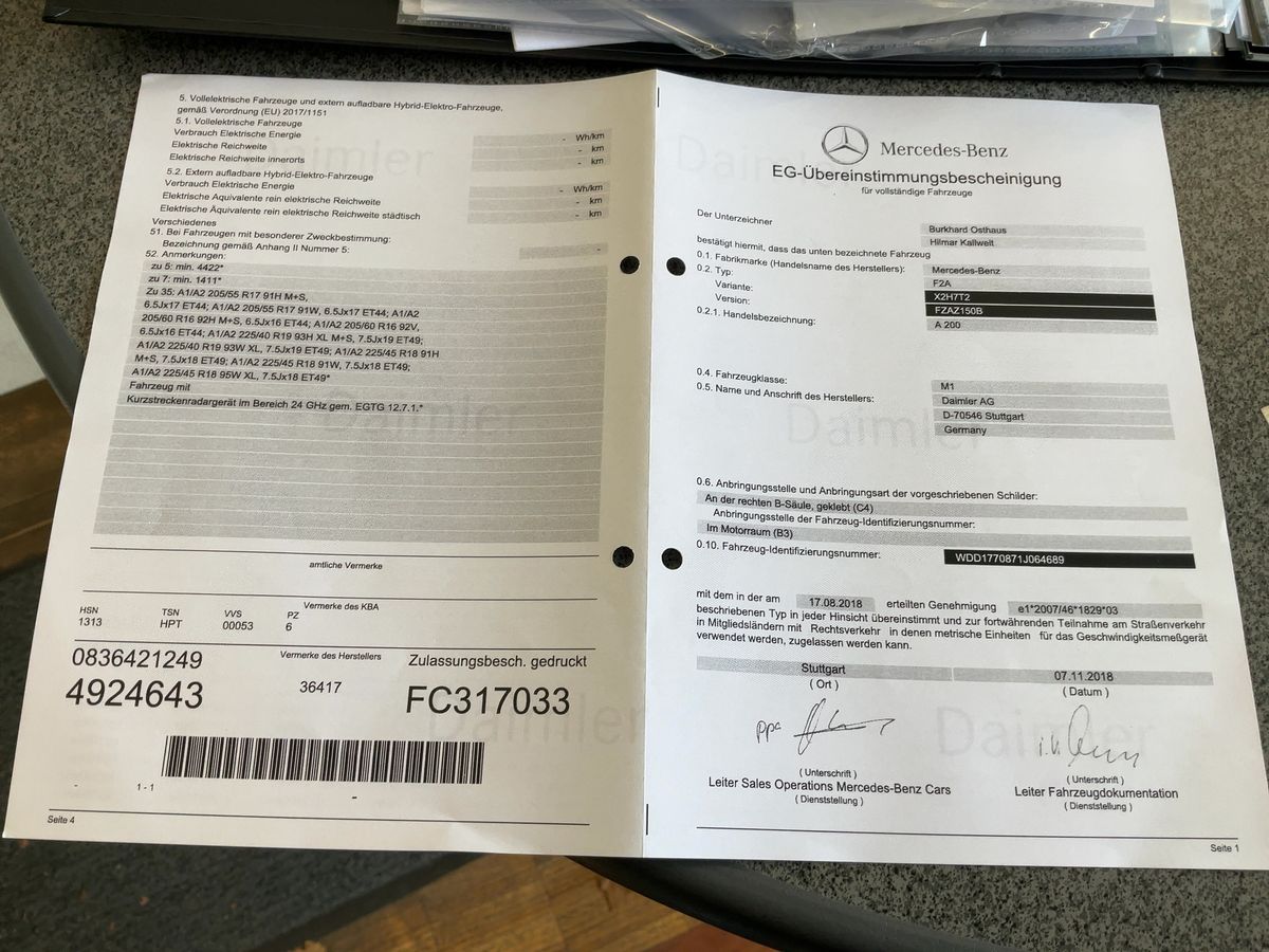 Mercedes-Benz A-Klasse d'occasion