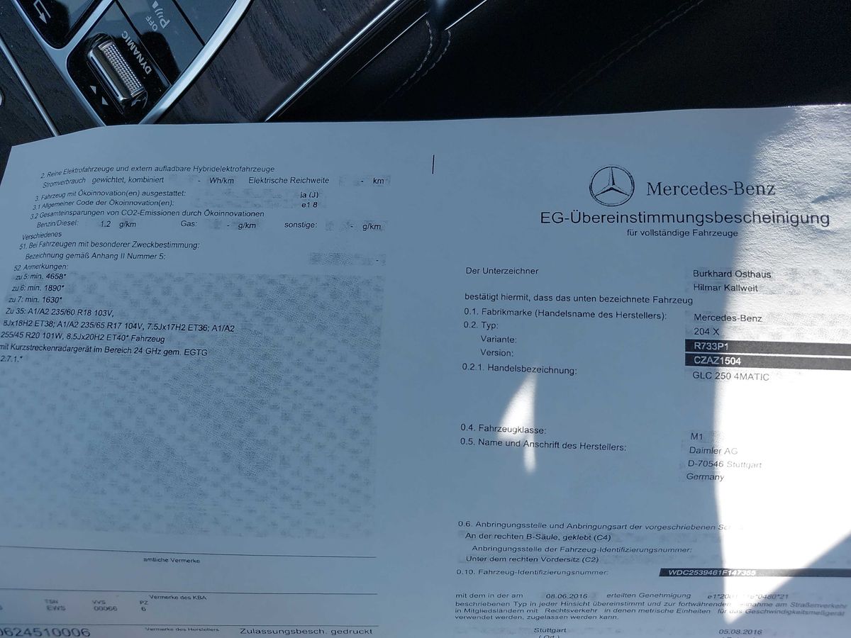 Mercedes-Benz GLC-Klasse d'occasion