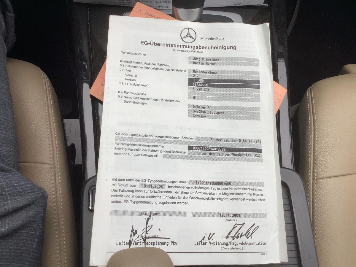 Mercedes-Benz E-Klasse d'occasion