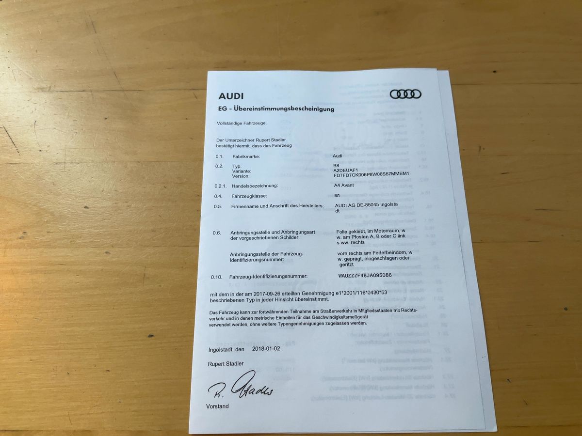 Audi A4 d'occasion