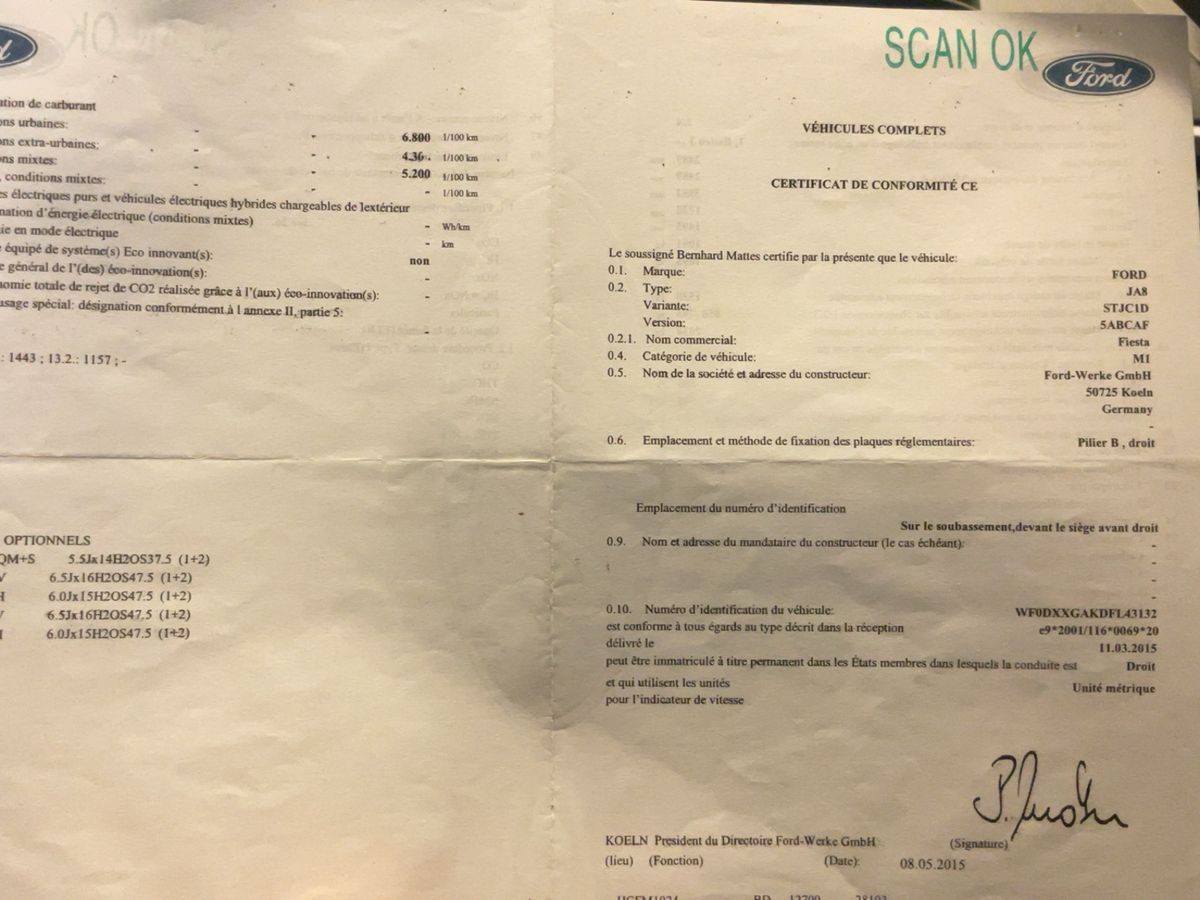 Ford Fiesta d'occasion