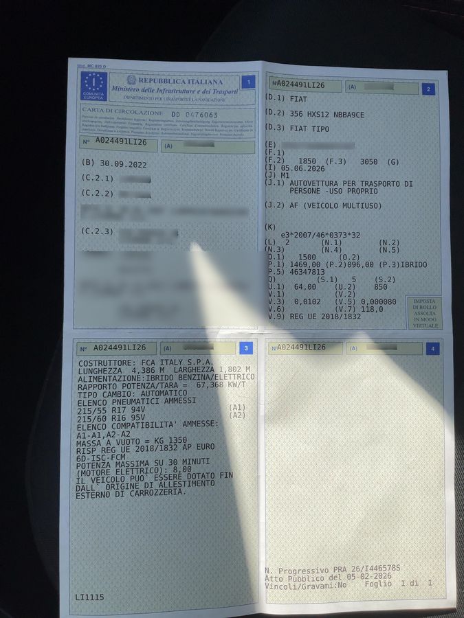 Fiat Tipo d'occasion