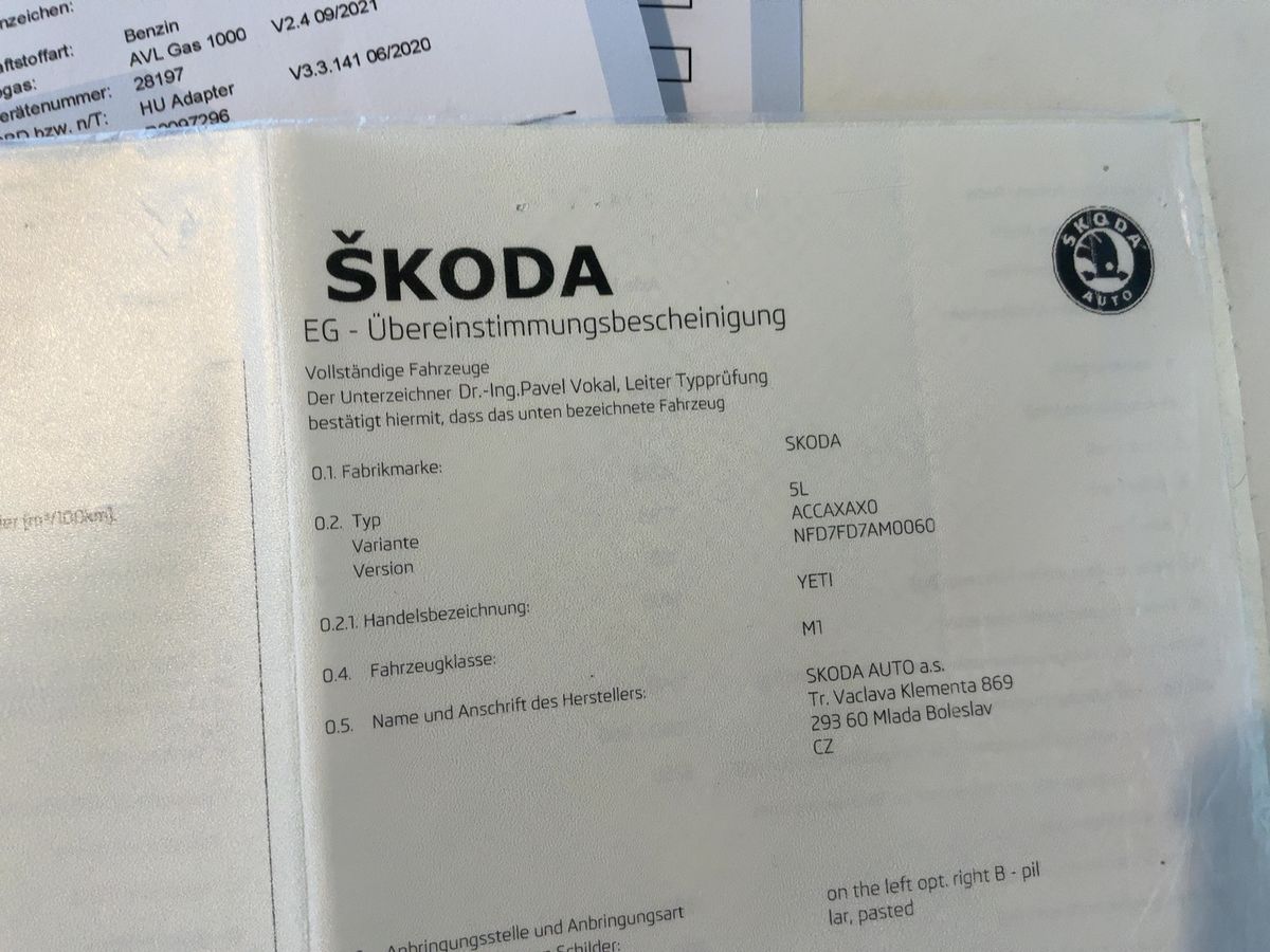 Skoda Yeti d'occasion