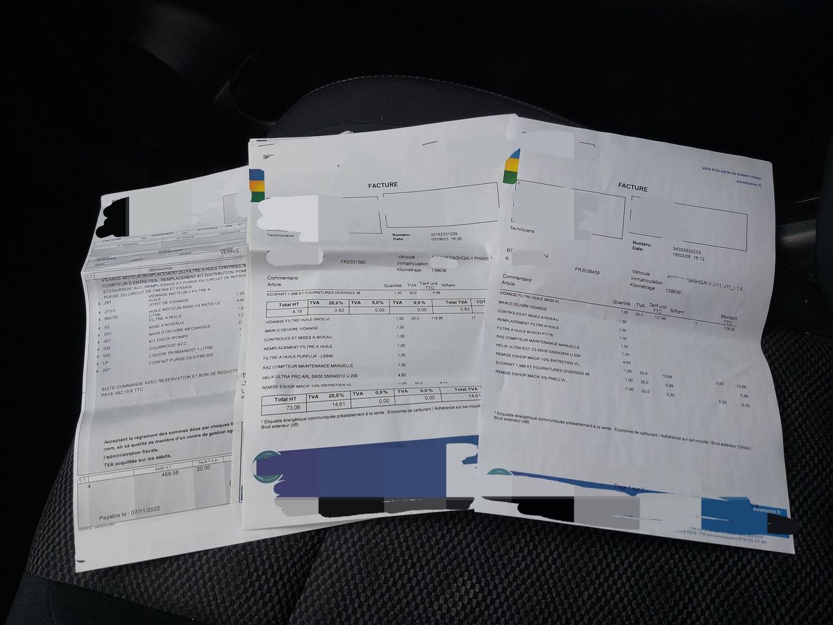 Nissan Qashqai d'occasion