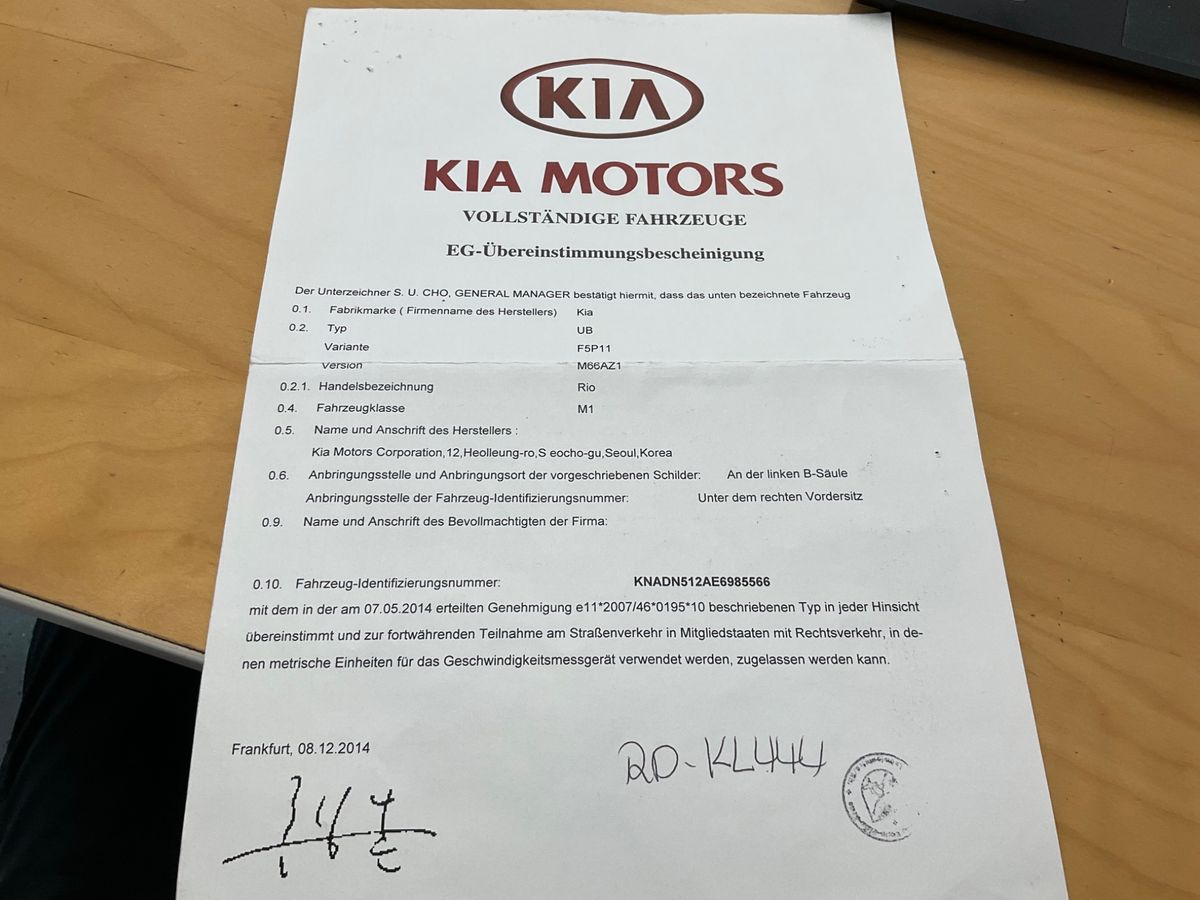 Kia Rio d'occasion