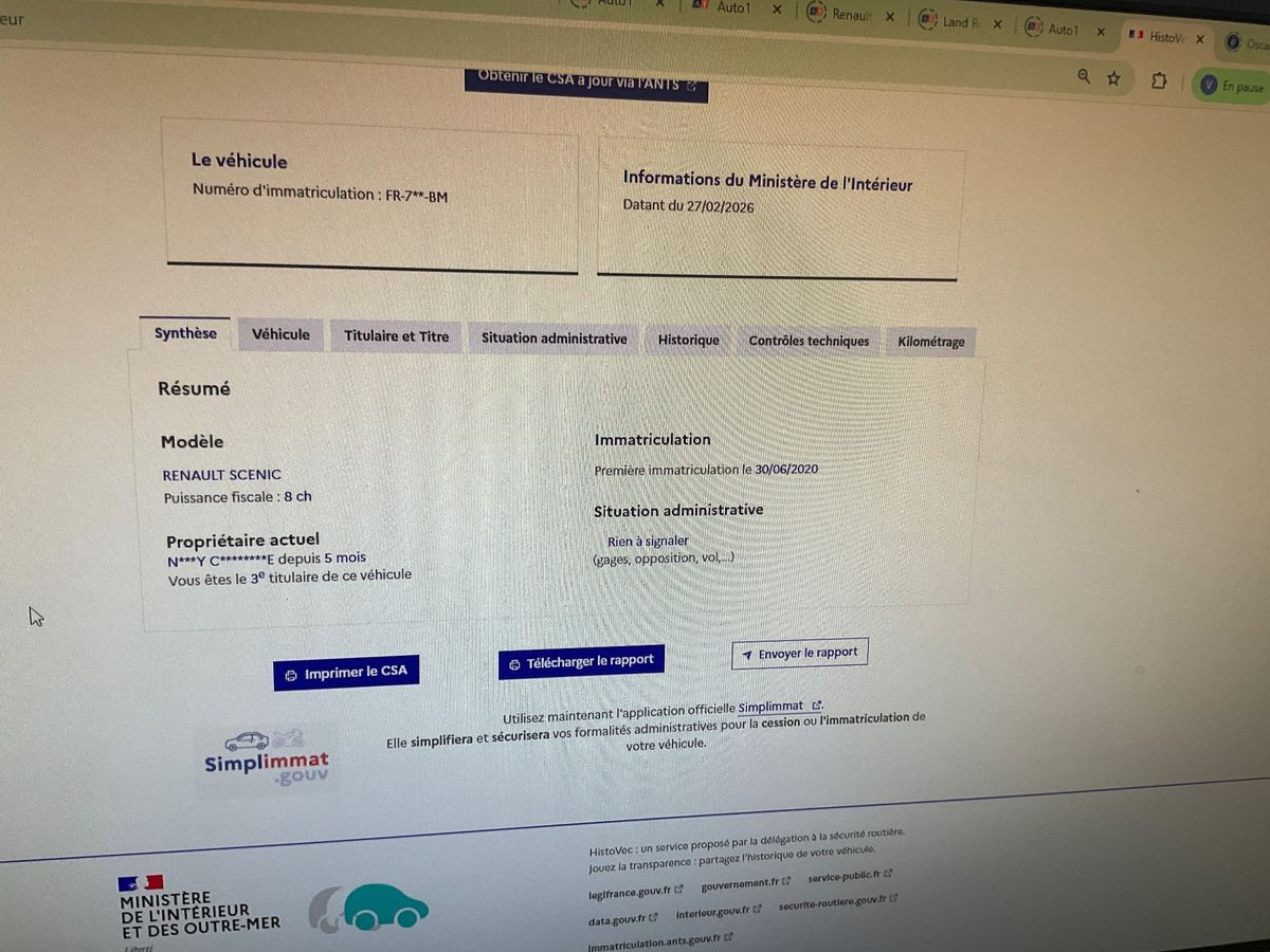 Renault Grand d'occasion