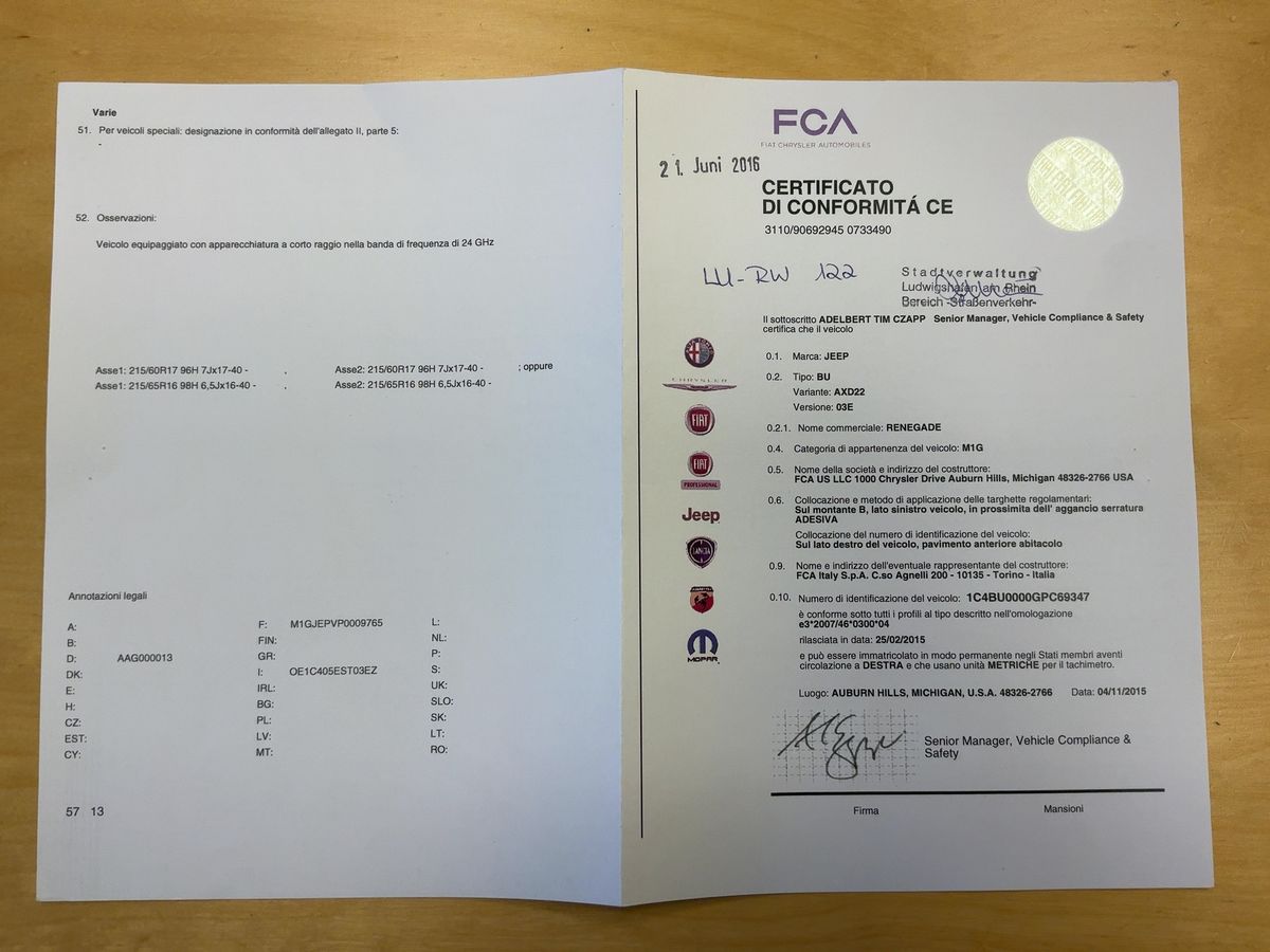 Jeep Renegade d'occasion