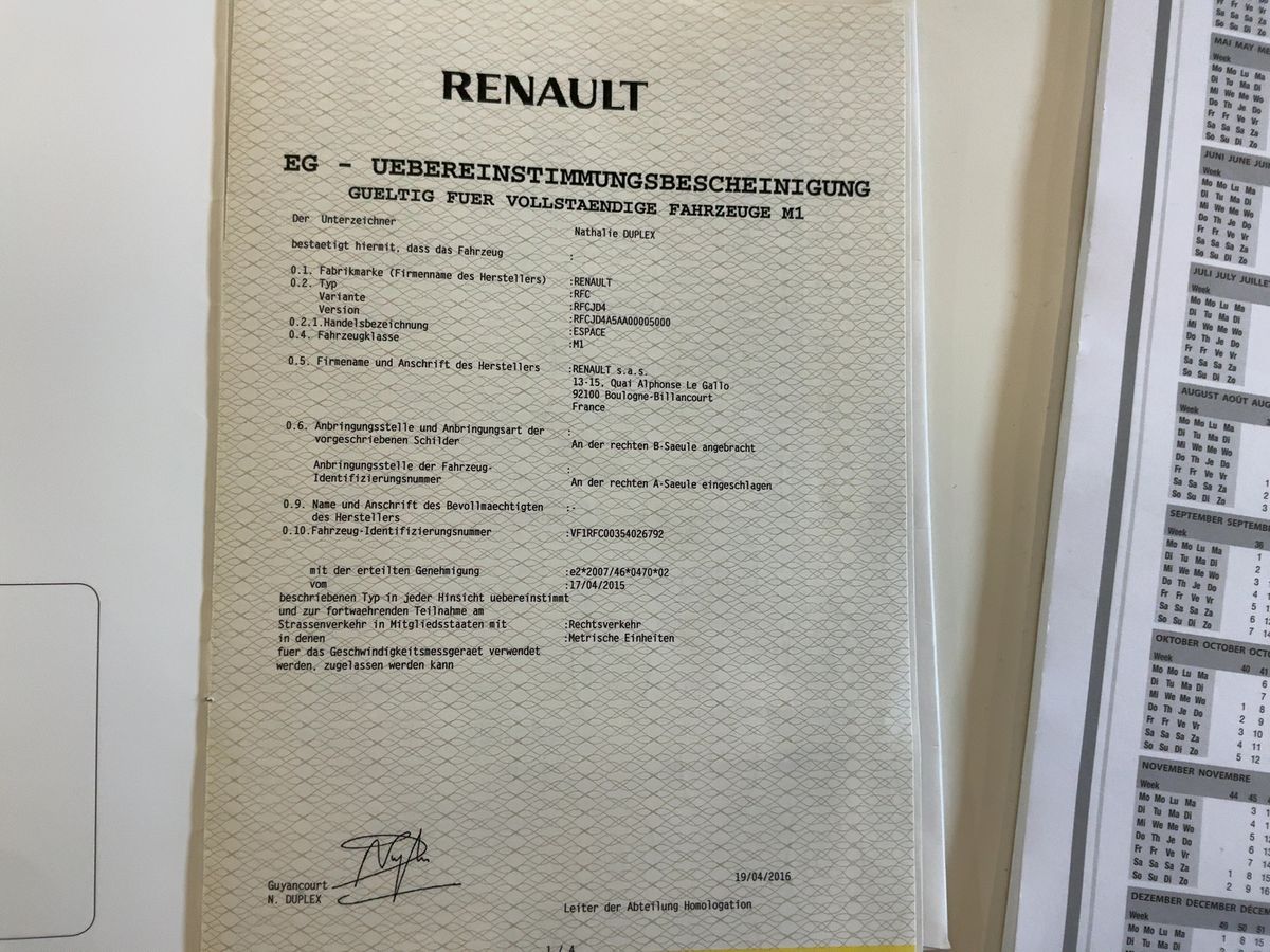 Renault Espace d'occasion