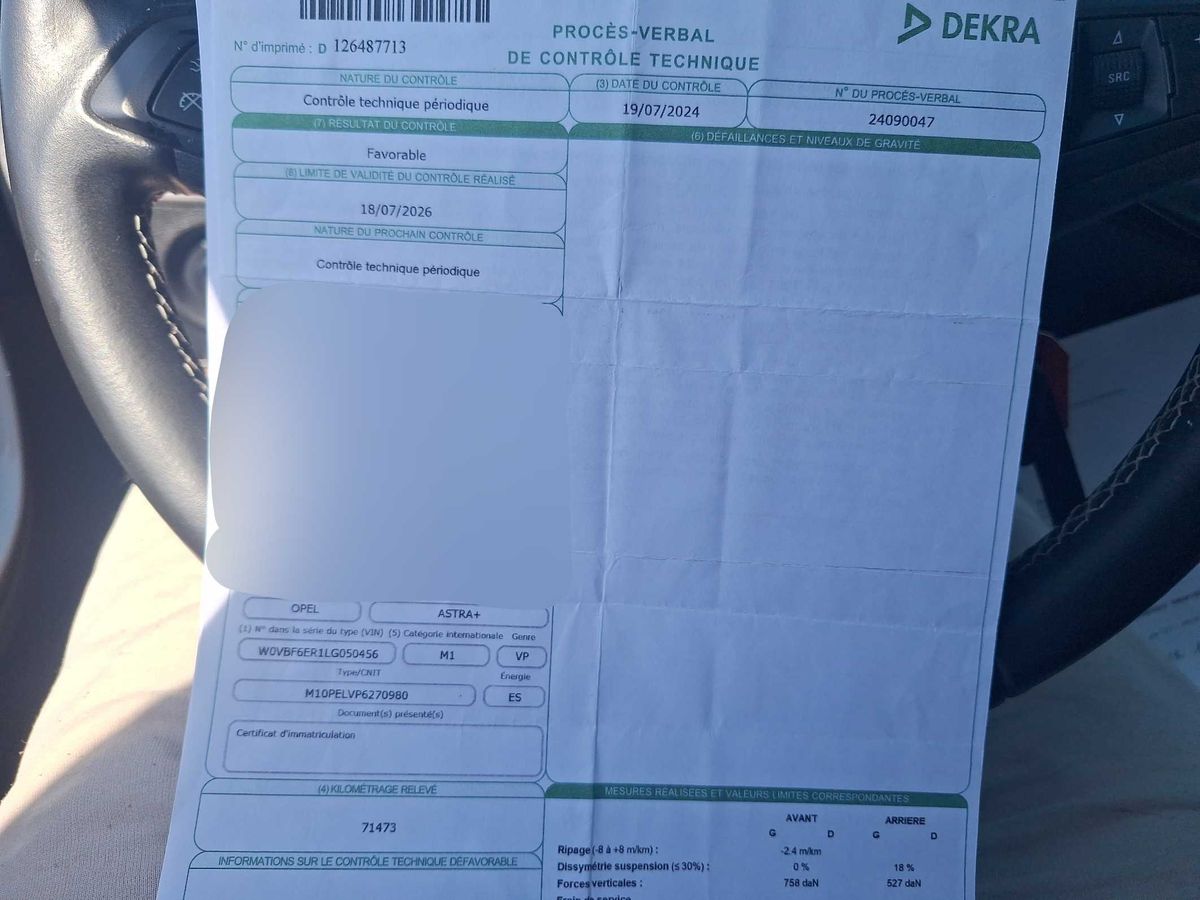 Opel Astra d'occasion