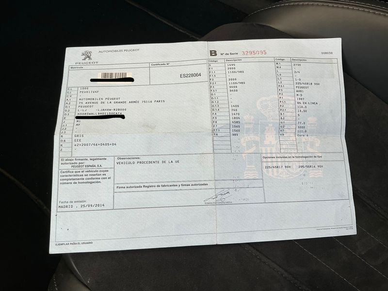 Peugeot 308 2.0 Blue-HDi Allure — zdjęcie 16