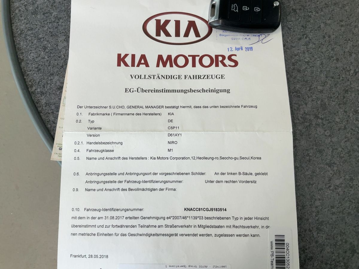 Kia Niro d'occasion