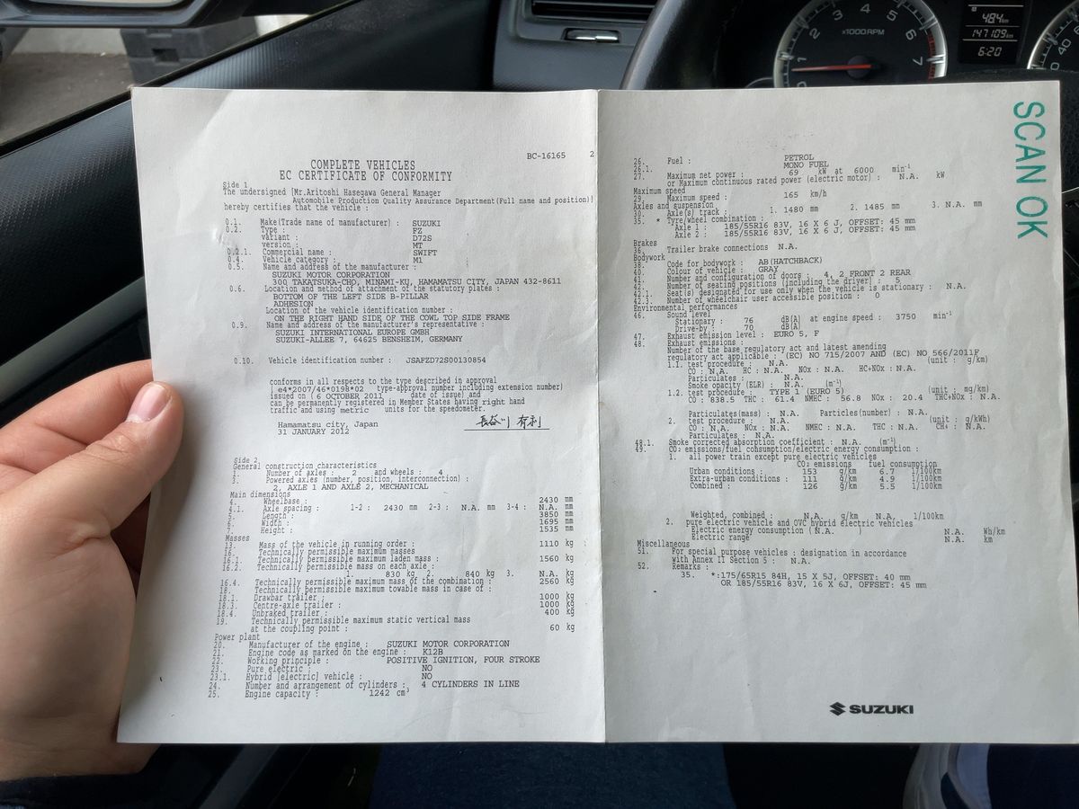 Suzuki Swift d'occasion