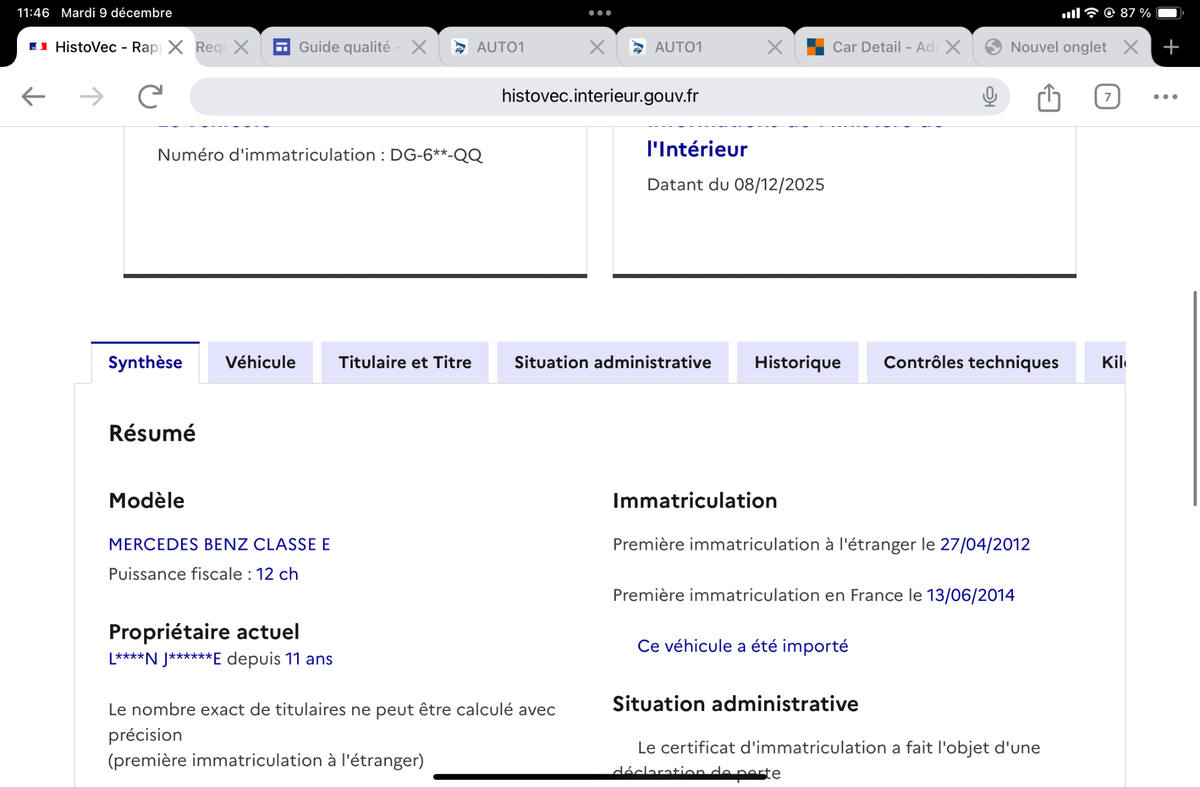 Mercedes-Benz E-Klasse d'occasion