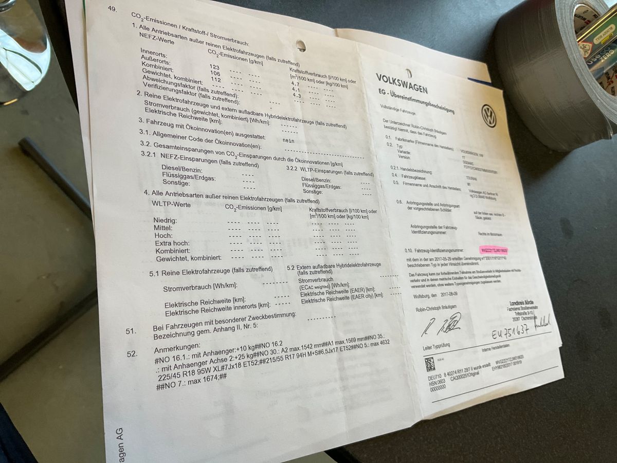 Volkswagen Touran d'occasion