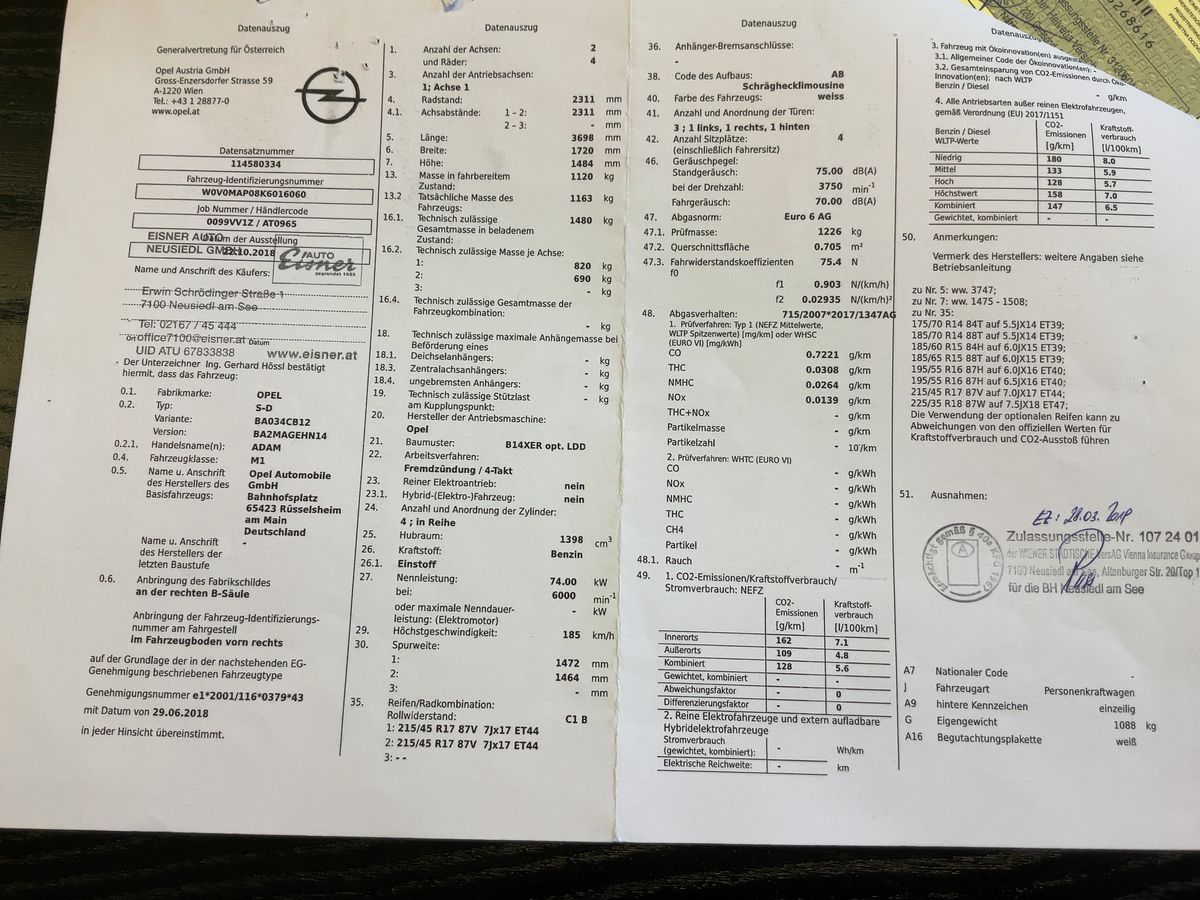 Opel Adam d'occasion