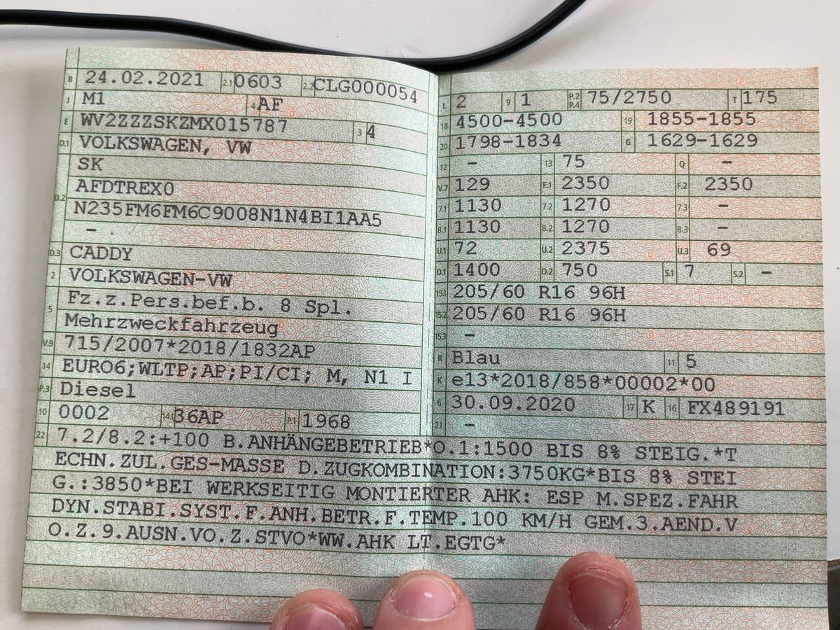 Volkswagen Caddy 2.0 TDI