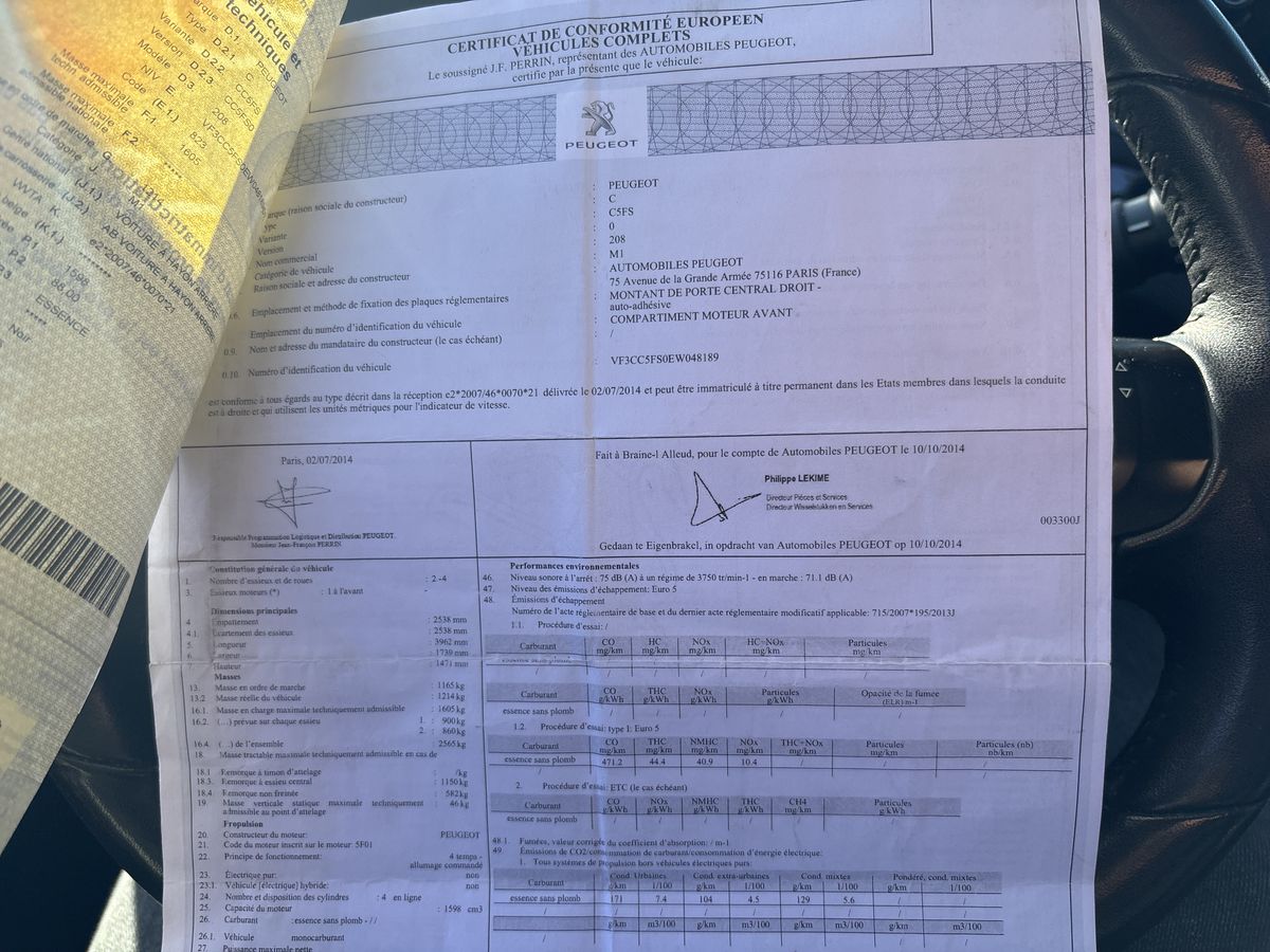 Peugeot 208 1.6 Allure