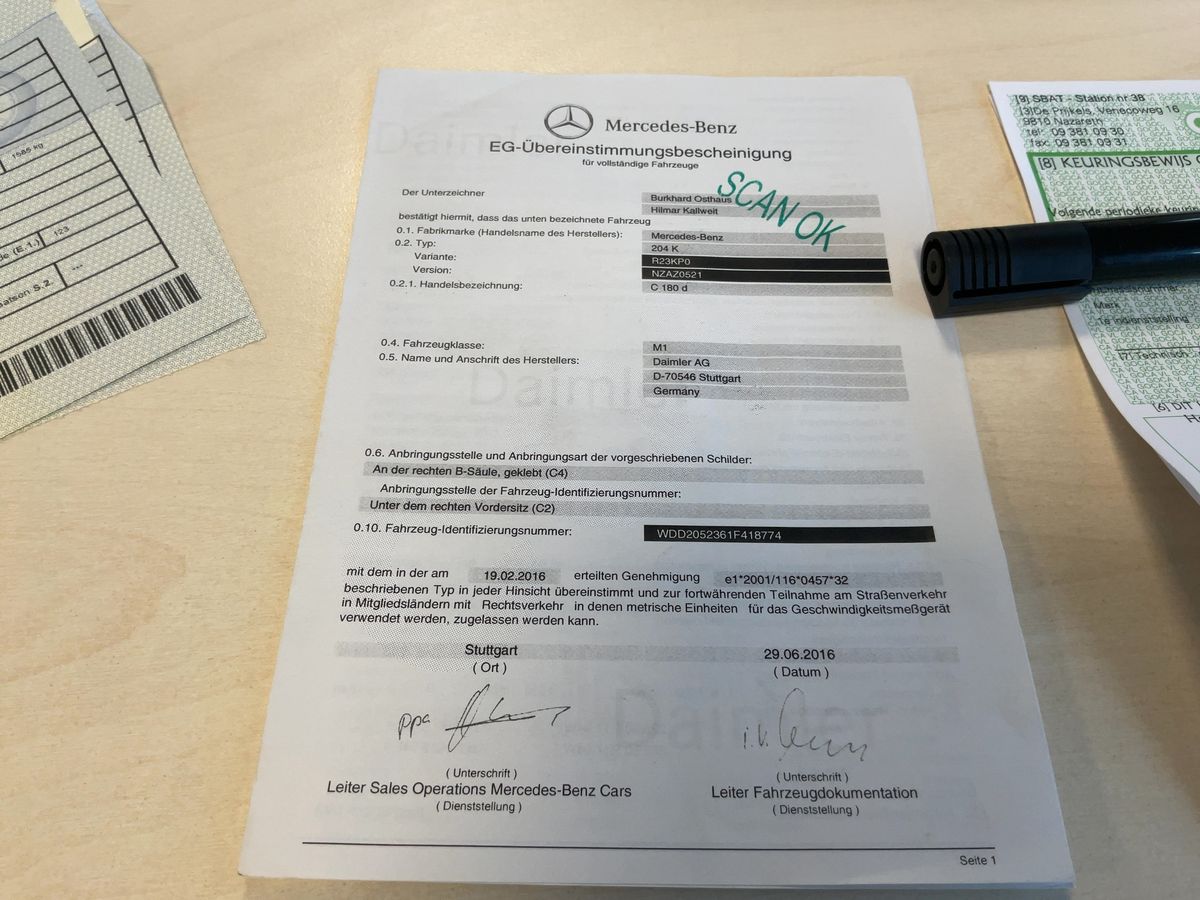 Mercedes-Benz C-Klasse d'occasion