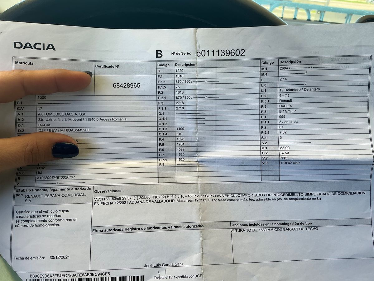 Dacia Sandero d'occasion