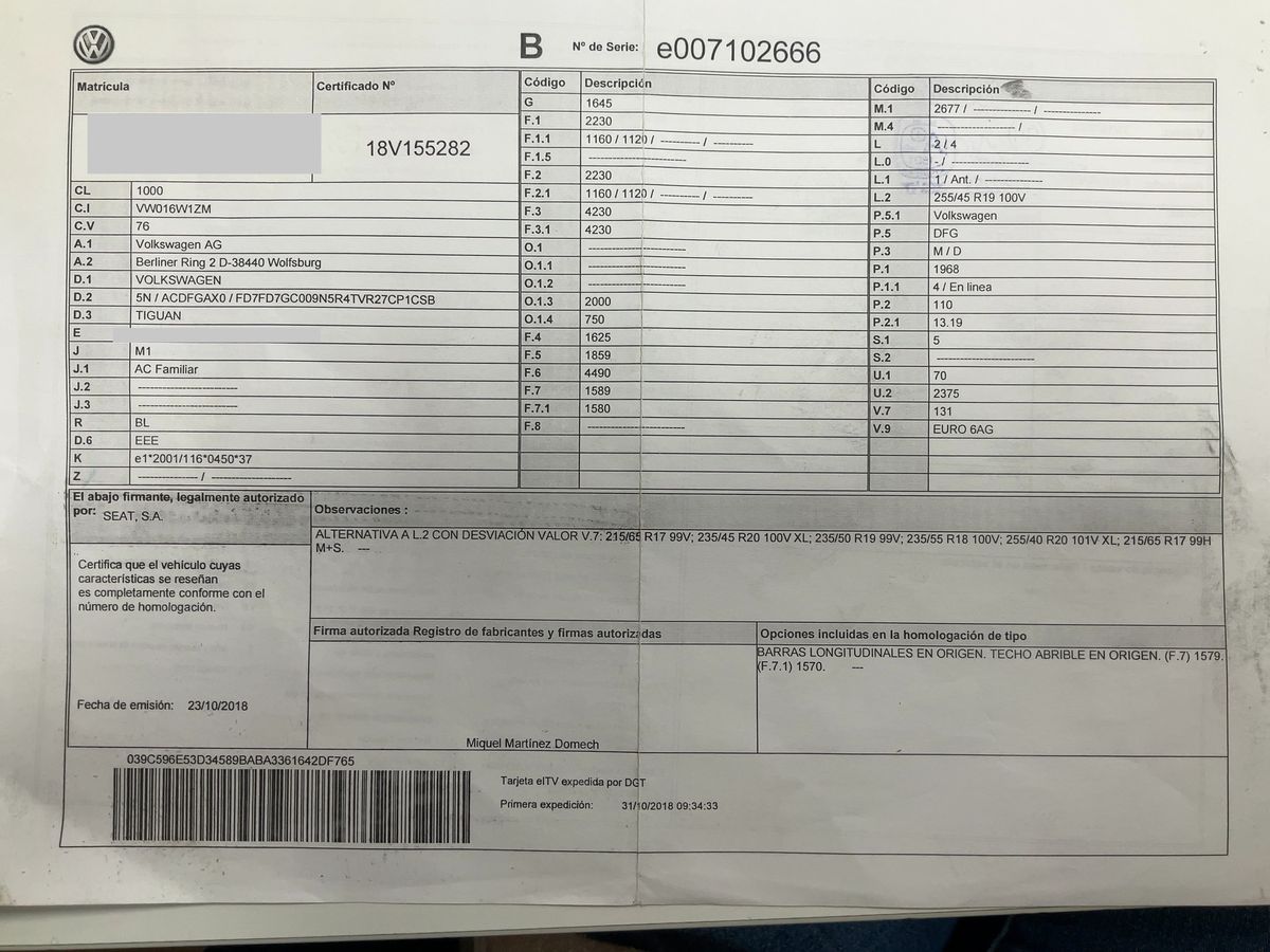 Volkswagen Tiguan d'occasion
