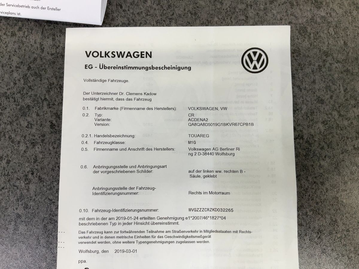 Volkswagen Touareg d'occasion