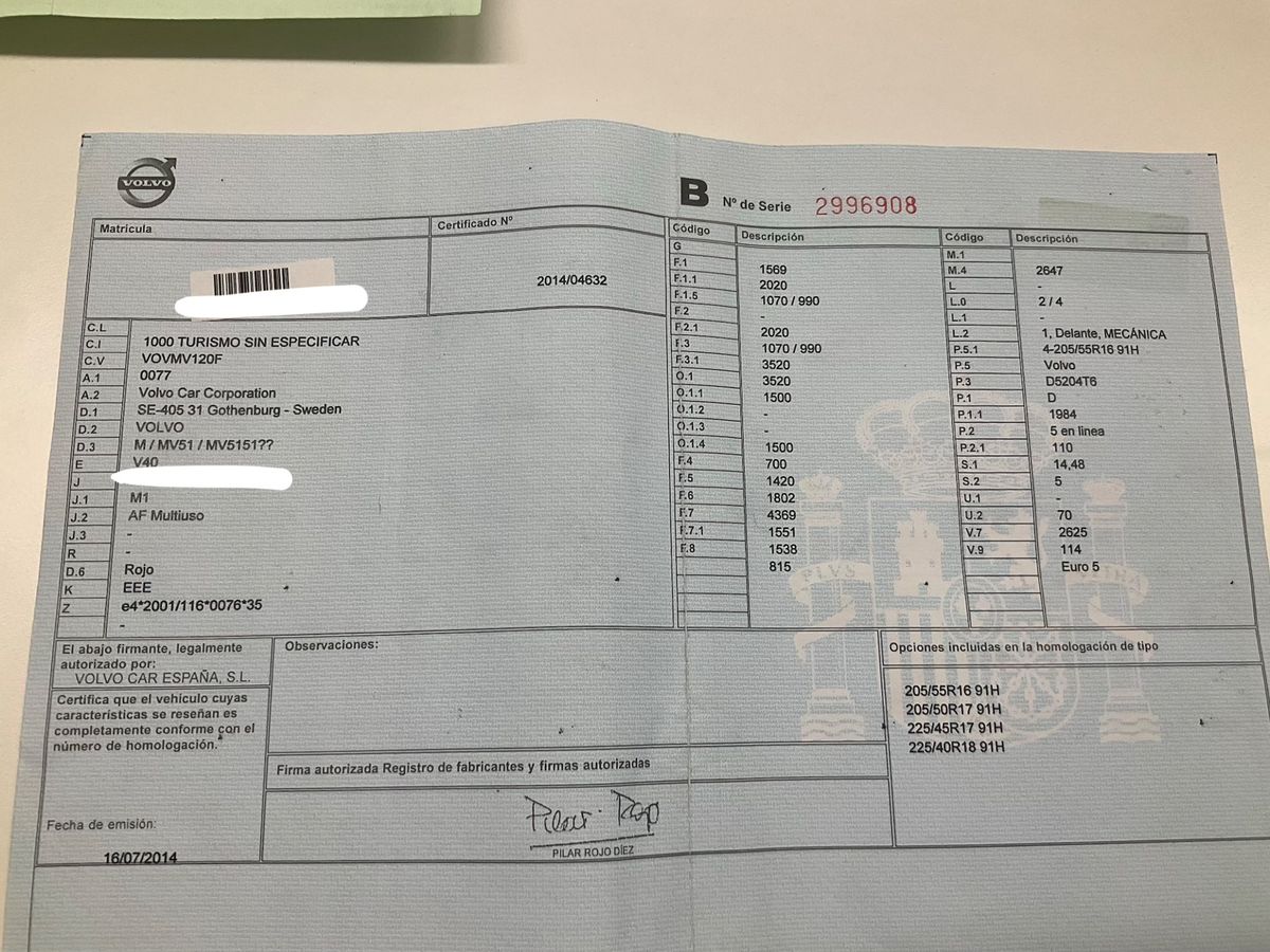 Volvo V40 d'occasion