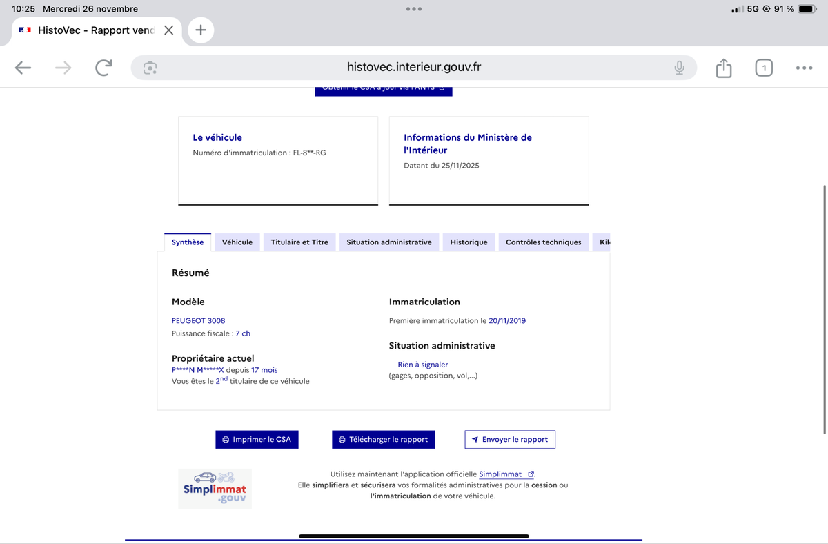 Peugeot 3008 d'occasion