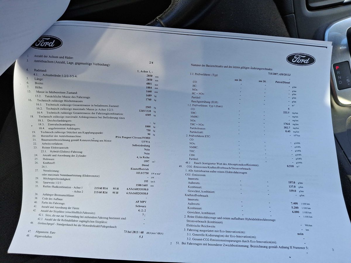 Ford S-Max d'occasion